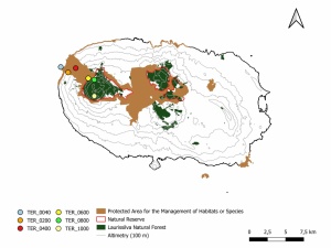 The MOVECLIM &ndash; AZORES project: Bryophytes from Terceira Island along an elevation gradient