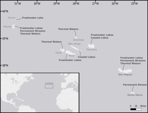 Distribution and diversity of cyanobacteria in the Azores Archipelago: An annotated checklist
